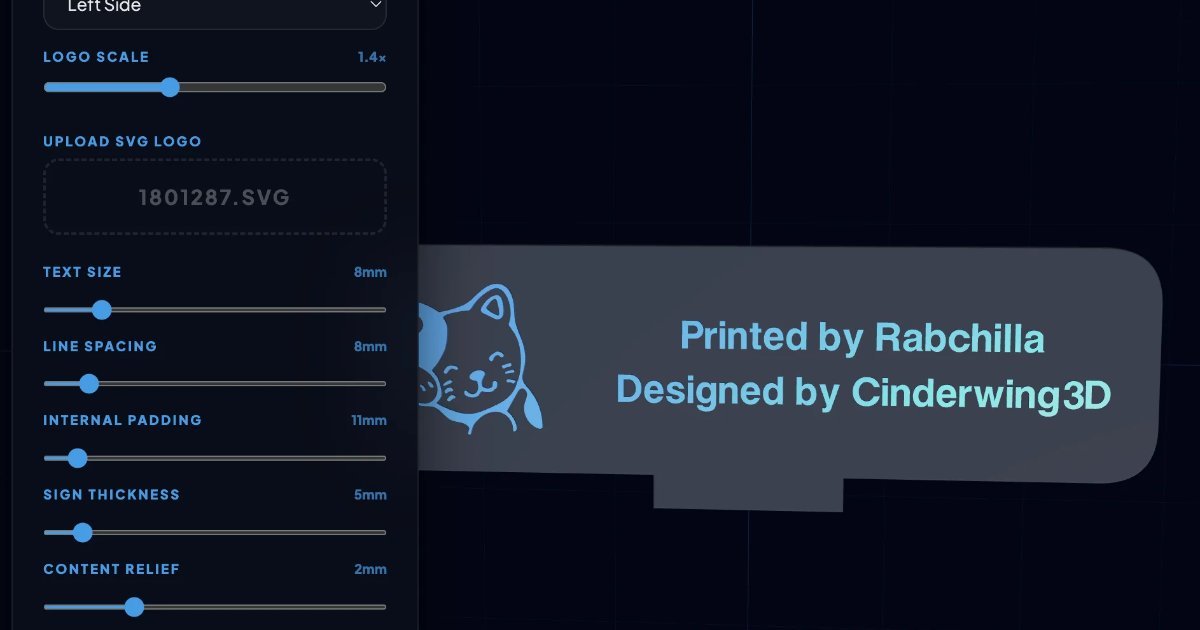 Maker Plaques screenshot