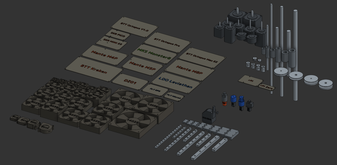 3D Printer Component Repository screenshot