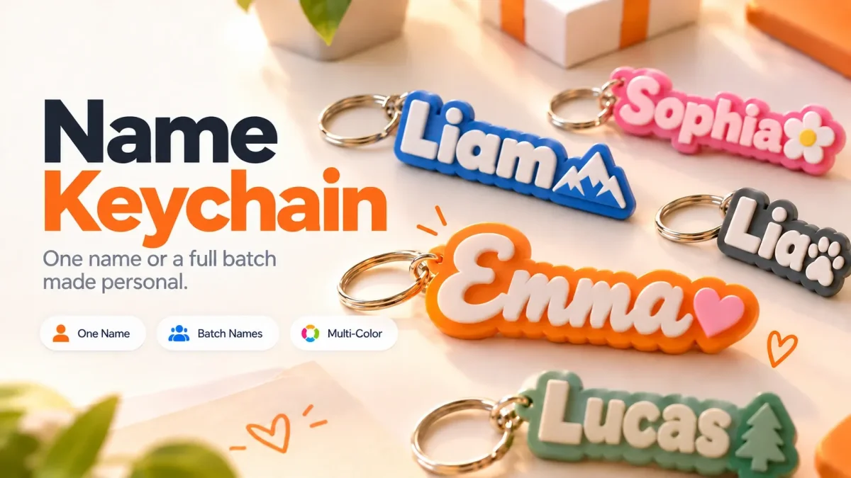 Name Keychain screenshot