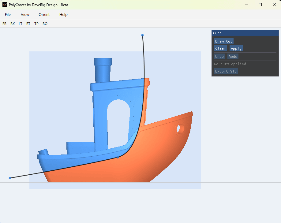 PolyCarver screenshot