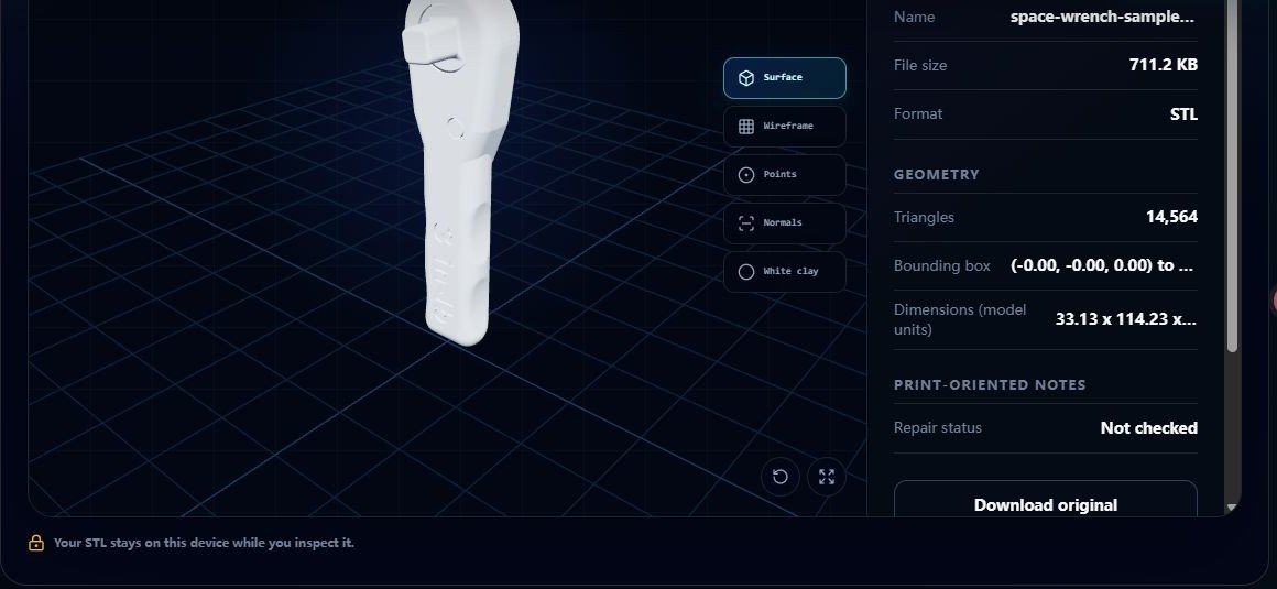 Fomrix STL Viewer screenshot
