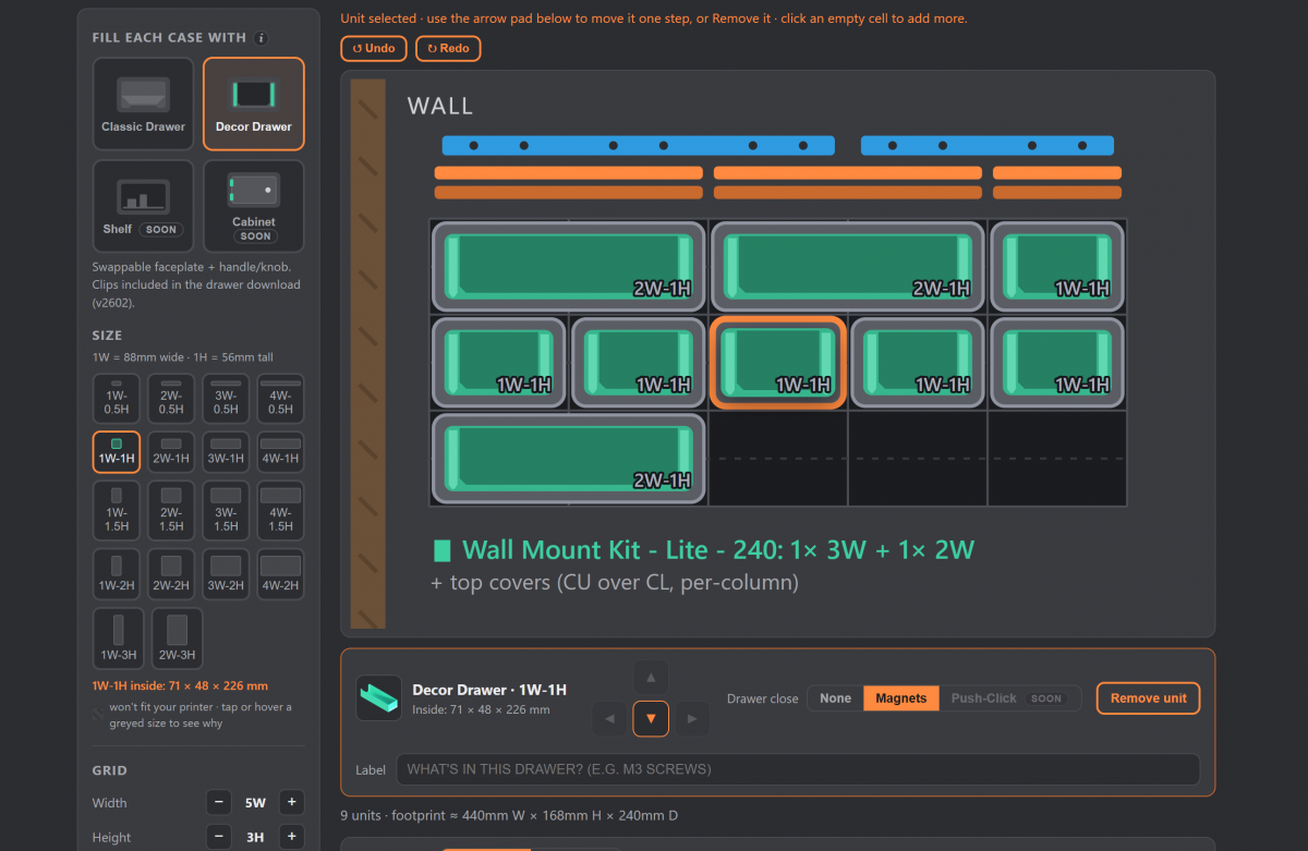 GEN2 Planner screenshot