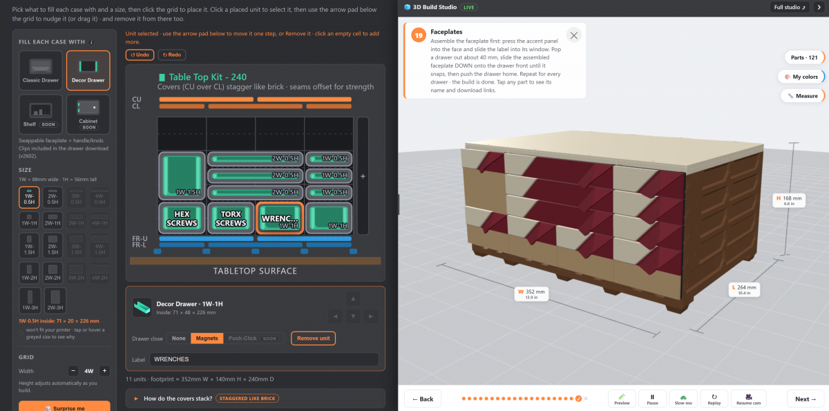 GEN2 Planner screenshot