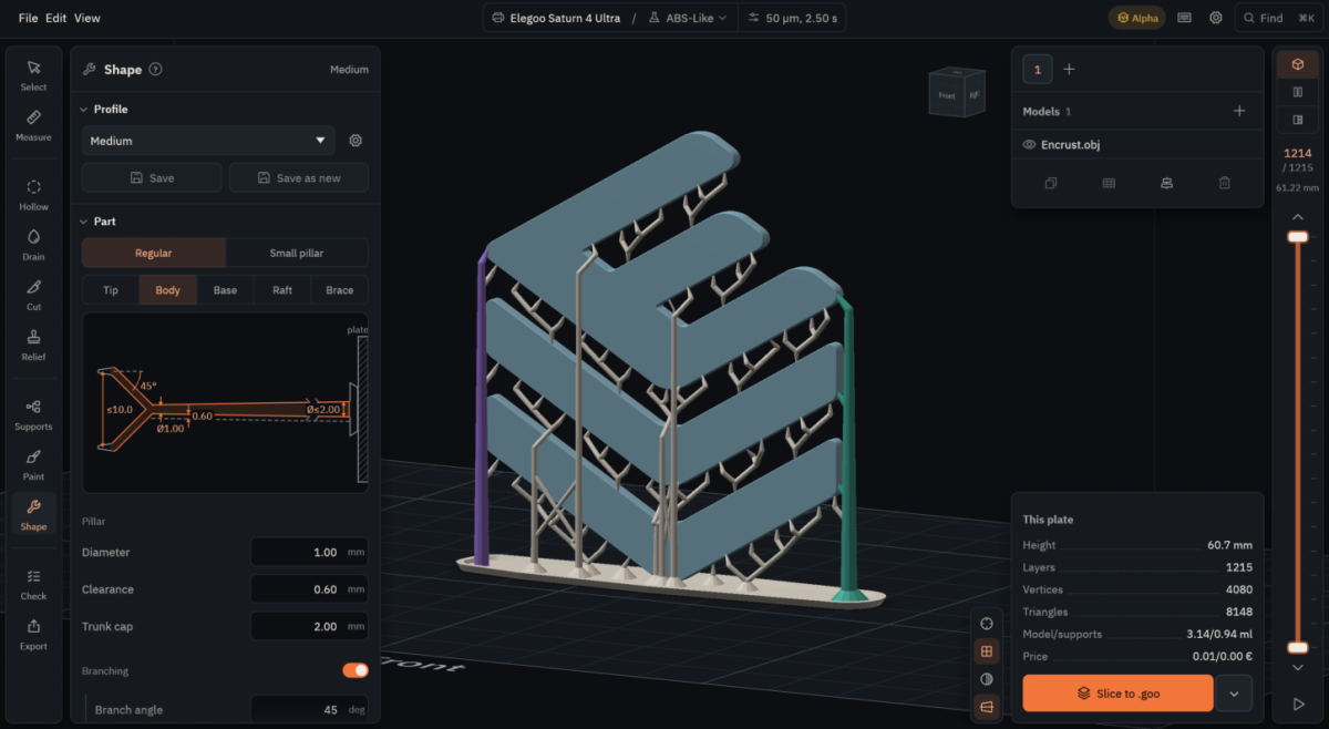 Encrust screenshot