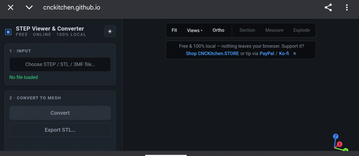 MeshStep screenshot
