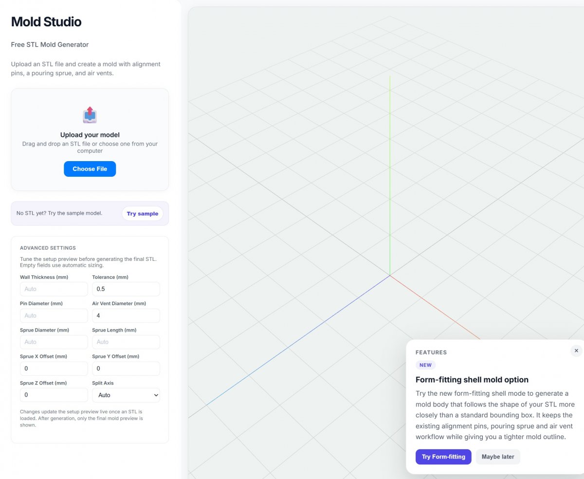 Mold Studio screenshot