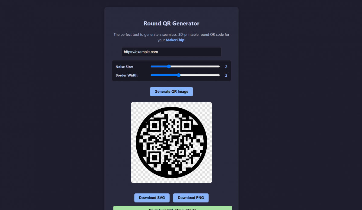 CircleQR screenshot